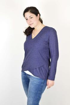 Nähbeispiel Veranobluse lillesol women No. 17
